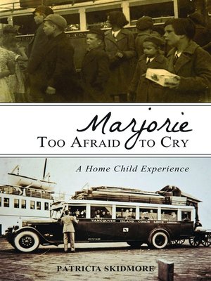 cover image of Marjorie Too Afraid to Cry
